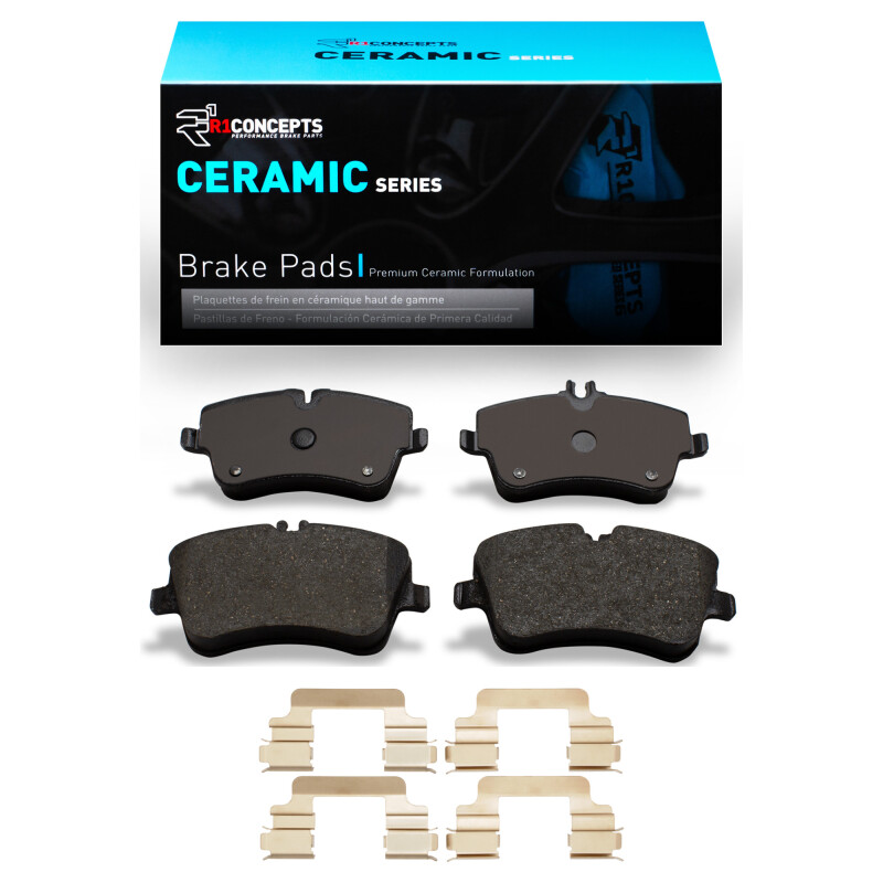 Mercedes-Benz SLK300 Ceramic Brake Pads - Front - R1 Concepts - `01-`15 Mercedes-Benz SLK300 Ceramic Brake Pads - Front - R1 Concepts - `01-`15